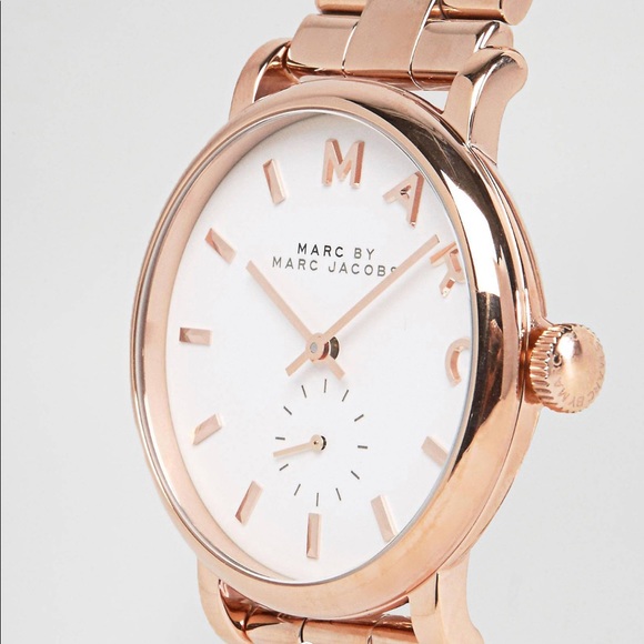 Marc Jacobs Baker Rose Gold Watch - Picture 2 of 7